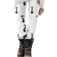 thumbnail image 3 of QATAINLAV Women's 2025 Halloween Costume, Legging for Women Butt Lift High Waist Sport Pants Funny Graphic Prints Athletic Tights Ofertas Relampago de Hoy White XXL, 3 of 7