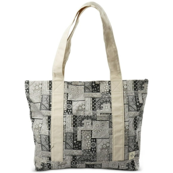 Sun + Stone Men’s Bandana Tote Bag, Grey