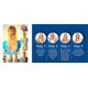 thumbnail image 5 of - 44pcs Temporary H Diy Kit 36 And Urs Soft H Dye (washable) 2 No-mess Applic, 5 of 5