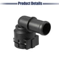 thumbnail image 7 of Unique Bargains Engine Coolant Hose Connector for VW Caddy 2C 2K SA 2010-2015  No.1K0122291H Black, 7 of 7
