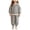 A-Grey, variant on NIEWTR Toddler Girls 2-Piece Pajama Set Long Sleeve T-Shirt and Pants with Elastic Waistband Kids Pjs Loungewear Children's Gift Soft for 3T 4T 5T 6T(A-Pink,1-2 Years)