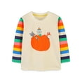 thumbnail image 2 of Children's Long Sleeve T Shirt Fall New Children Boys Girls Pumpkin Cartoon Printed Top Size 3-4T, 2 of 5