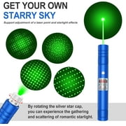 Long Range Green Laser Pointer High Power,Material Upgrade Laser Pointer Pen?2000 Metres Green Lazer Pointer Rechargeable for Hiking,Cat Laser Toy Laser Pointer Rechargeable