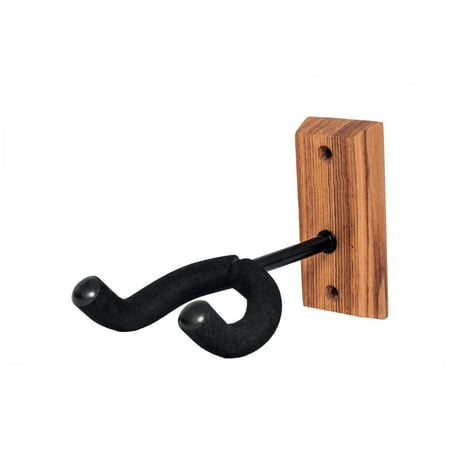 - Nomad NGH-304R Guitar Wall Hanger Wood Back