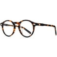 thumbnail image 5 of HEPIDEM Acetate Vintage Glasses Frame, Classic Round Spectacles for Men and Women ( 9401Leopard Small 44mm ), 5 of 9