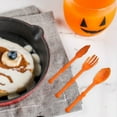 thumbnail image 5 of YIHNDIS Food Grade Plastic Cutlery Set Novelty Halloween Decoration Flatware Halloween Scene Maintain Taste Dishes, 5 of 6