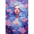 thumbnail image 2 of Kit Con Cuentas Cuadradas 5D DIY Kit Hada Las Flores Del 45x65cm, 2 of 9