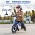 thumbnail image 4 of Costway Kids Balance Bike No Pedal Training Bicycle w/ Adjustable Handlebar & Seat Blue, 4 of 10