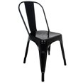 thumbnail image 1 of Silla Tolix Blanco Metálico Metal Para Comedor Minimalista negro 1, 1 of 9