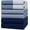 Navy Blue, variant on Premium Kitchen Towels (20”x 28”, 6 Pack) | Large Cotton Dish Towels | Flat & Terry Highly Absorbent Kitchen Linen Set with Hanging Loop | Tan