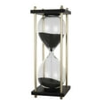 thumbnail image 2 of Hour Glass In Stand (Approx. 30 Minutes)-Color:Black,Style:Classic Vintage, 2 of 2