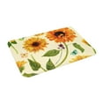 thumbnail image 2 of Fotbe Extra Durable Door Mat - Dirt Trapping Outdoor Welcome Mats - Non-Slip Outdoor Door Mats - Low Profile Front Door Mat - Indoor (16" x 24", Sunflowers And Butterflies ), 2 of 9