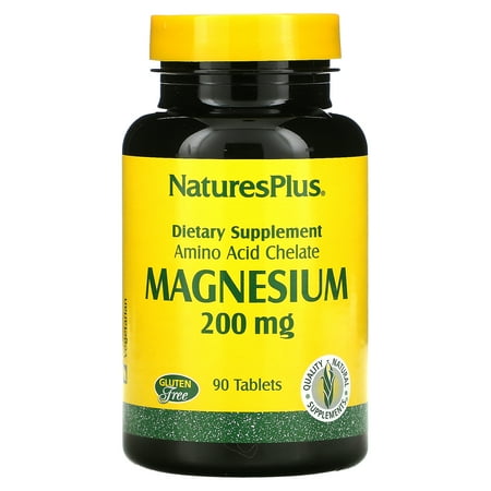 Nature's Plus Magnesium 200mg 90 Tablet