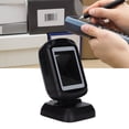 thumbnail image 1 of Loewten Desktop Barcode Scanner LED Red Light Quick Respond Multiple Languages Switchable 2D Barcode Scanner For Shop Store,QR Code Scanner,Barcode Reader, 1 of 8