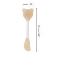 thumbnail image 4 of Unique Bargains 2 Pcs Smooth Facial Mask Brush Knife-shaped Light Brown, 4 of 5