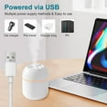 thumbnail image 4 of Binwennn Portable Small Humidifier USB Personal Desktop Humidifier For Car Room Bedroom Cool Mist Humidifiers for Bedroom No Filter Hot Small Cool Items Room Humidifiers for Large Areas Large Room, 4 of 7