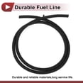 thumbnail image 7 of Unique Bargains 1Pc 1/8 Fuel Line Hose 3.3ft Vacuum Hose Automotive Fuel Hose Black, 7 of 7