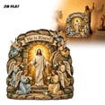 thumbnail image 4 of YingYouFu Empty Tomb Easter Scene and Cross Decoration He Is Risen Tabletop Decor Religious Wooden Signs Jesus Cross Table Centerpieces for Religious Home Mantels Tabletop Christian Gifts, 4 of 9