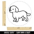 thumbnail image 2 of Labrador Retriever Standing Dog Rubber Stamp for Scrapbooking Crafting Stamping - Mini 1/2 Inch, 2 of 7