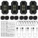 thumbnail image 4 of Bicicleta Luces estroboscópicas de aviones Led Lámpara de advertencia de carga USB Equipo de ciclismo 20 piezas, 4 of 5