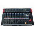 thumbnail image 1 of Mezcladora SOUNDTRACK MIX-1200DSP Amplificada 12 Canales 150 Wx2 Efectos DSP Negro, 1 of 2