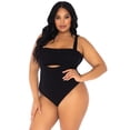 thumbnail image 3 of Leg Avenue Women's 2 PC Bandeau Top and Bodysuit Set, 3 of 4