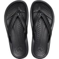 thumbnail image 3 of Sandalias Crocs Crocband Tipo Flip Flop Negro Gris Pizarra Unisex, 3 of 6