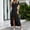 Black, variant on Womens Dress Semi Formal Wedding Guest Wrap Midi Dresses Summer Western A Line High Low Ruffled Dress, Wedding Guest Dress(Black,L)