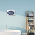 thumbnail image 2 of Stupell Industries Vintage Laundry Room Sign Minimal Blue White Typography Painting Black Framed Art Print Wall Art, 11 x 14, 2 of 7