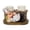 Multicolor C, variant on BOKYAN French Chef Figurine Salt Pepper Shaker Stand 5.7x4.5 inches / 14.5x11.5 cm Home Bakery Decor Synthetic Resin Statue Ornament Tabletop Knick-Knack Crafts