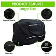 thumbnail image 2 of Heavy Duty Weatherproof Cover For Mobility Scooter (Large) - Secure Fit to the Vehicle, Outdoor & Travel - Pride Mobility Scooter Covers for Transport, 2 of 9