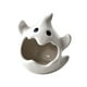 thumbnail image 3 of Figura de fantasma, estatua decorativa de Halloween, portavelas de cerámica para té Blanco, 3 of 9