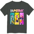 thumbnail image 4 of K pop Demon Chandail pour Filles, T-Shirt Graphique Mignon avec Dessin Animé, T-Shirt Tendance et Drôle, Chandail pour Enfants, Hauts Roses, Manches Courtes, Col Ras du Cou, 4 of 4