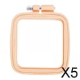 thumbnail image 1 of 5x Aros de Plástico para , Antideslizantes, , 7x7,5 Cm, Herramientas de DIY para Práctica, Manualidades, Manualidades, Regalos 5 piezas, 1 of 9
