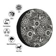thumbnail image 4 of Naloa Bicycles Parts PVC Leather Spare Tire Wheel Cover for Car Truck SUV Camper Trailer Universal Fit many size14 inch, 4 of 6