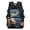 Blue Owl, variant on KUIFORTI Blue Floral Owl Boys Backpack 17 Inch Lightweight Kids School Bag with Adjustable Straps Suitable for Elementary Primary Middle Back to School Gifts for Students