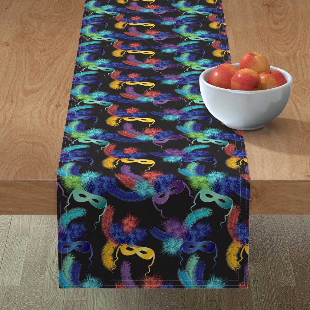 mardi gras table runner near me
