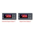 thumbnail image 1 of Digital Temperature Controller, Wide Measuring Range Large Clear Display Digital Heat Mat Thermostat Controller Thermostat Monitor, 1 of 7