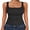 Black, variant on Tank Top for Women Summer 2026 Double Lined Sleeveless Square Neck Basic Tight Workout Tees Shirts White X-Large