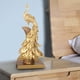thumbnail image 5 of Estatua decorativa de pavo real, escultura decorativa de pavo real para gabinete Oro L, 5 of 9
