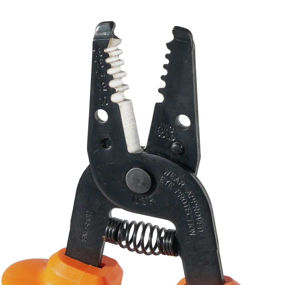 Klein Tools 10-18AWG Insulated Wire Stripper, 6" Tool Length
