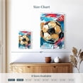 thumbnail image 4 of Elephant Stock Fun Soccer Ball Wall Art - Vertical Canvas Wall Art - Home Office Wall Decor - Sports Canvas - Brown And Yellow Decor - 8" x 12", 4 of 8
