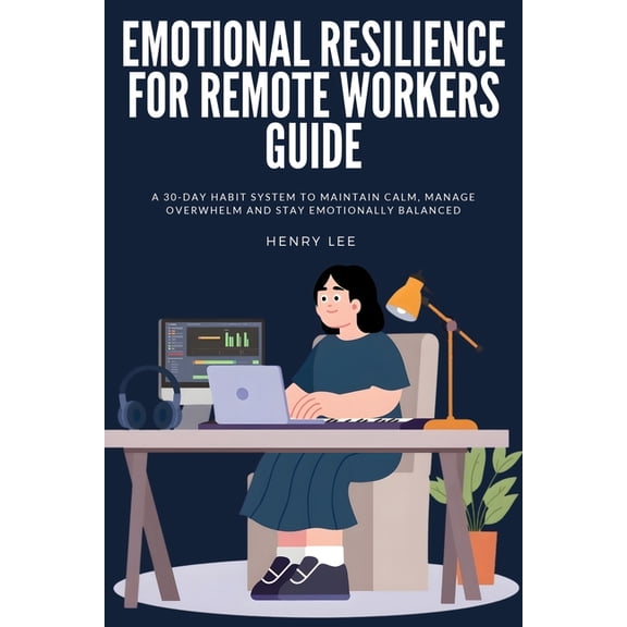 Emotional Resilience for Remote Workers Guide: A 30-Day Habit System to Maintain Calm, Manage Overwhelm and Stay Emotion, (Paperback)