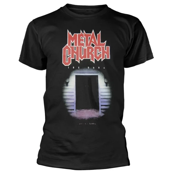 Reprint Rare Metal Church The Dark T-Shirt NEW OFFICIAL