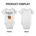 thumbnail image 3 of My Big Sister Is A Chow chow Dog Cute Baby Bodysuit Boy Girl Unisex, 3 of 5