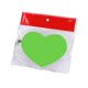 thumbnail image 1 of Señales de papel de ráfaga, 50 piezas, decoración del hogar, accesorios de bricolaje, suministros de venta de garaje, decoración de Ropa, zapatos y accesorios Miscelánea Corazón Verde Jumpingount AP008997-07B, 1 of 6