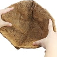 thumbnail image 3 of Sylvamorning Coconut Fiber Flower Succulent Planter Basket Liner Replacement, 3 of 9