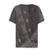 thumbnail image 4 of Fiudx Ofertas Del Día Blusa de Manga Corta Estampada a La Moda para Mujer, Blusas Informales con Cuello En V, 4 of 5