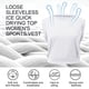 thumbnail image 3 of Camiseta deportiva con corte entallado para mujer, bonita camiseta sin mangas para yoga, para correr, gimnasio y hacer ejercicio, 3 of 6