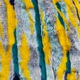 thumbnail image 6 of Home Soft Things DO-IT-YOURSELF Multi Jacquard Faux Fur Bedrest Pillow -Teal - 20" x 18" x 17", 6 of 9